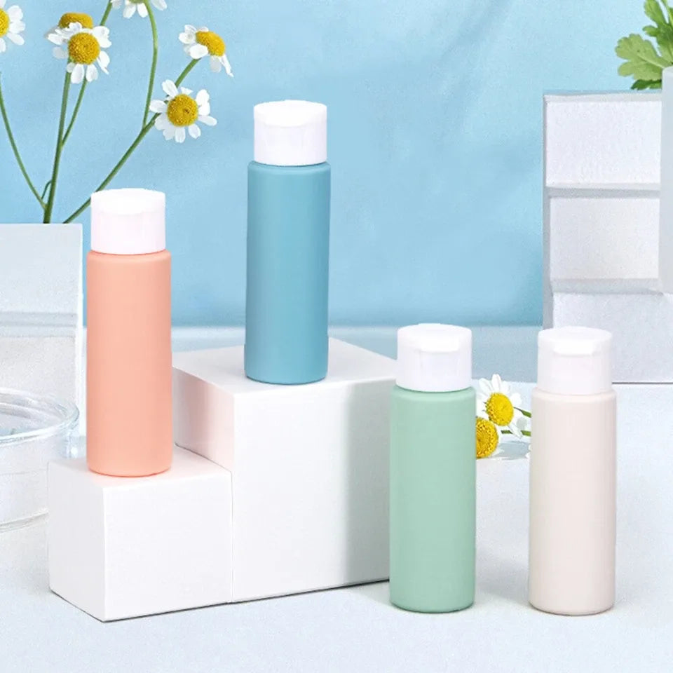 Travel Bottles For Toiletries, 4pcs Travel Toiletry Bottles Silicone Travel Squeeze Bottle