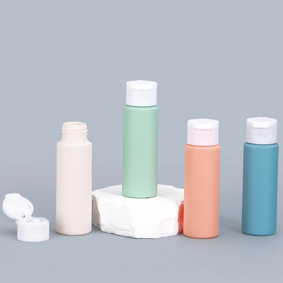 Travel Bottles For Toiletries, 4pcs Travel Toiletry Bottles Silicone Travel Squeeze Bottle