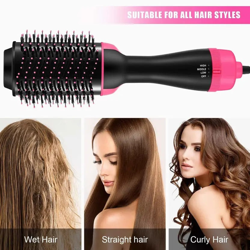 One Step Hair Dryer and Volumizer, Hot Air Brush, 3 in1 Styling Brush Styler