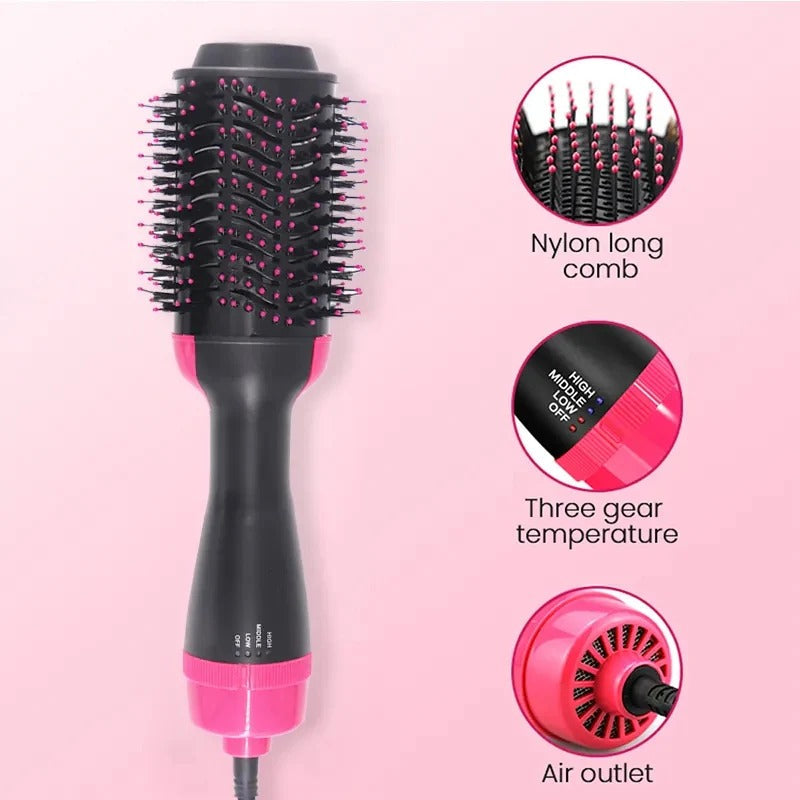One Step Hair Dryer and Volumizer, Hot Air Brush, 3 in1 Styling Brush Styler