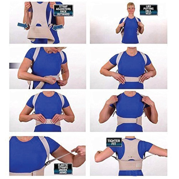 1 Pc Back Support Posture Corrector belt (XL)