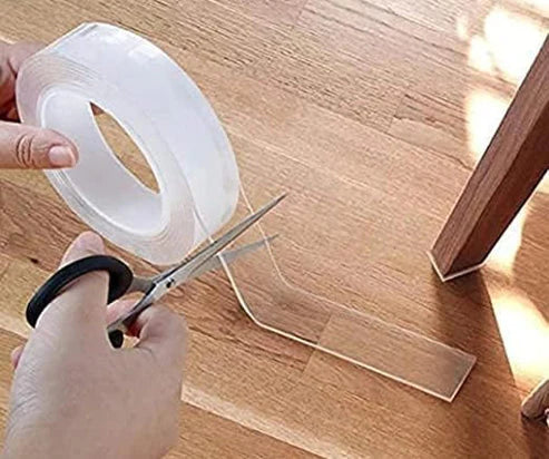 Ivy grip Tape Nano Double Sided Tape Heavy Duty Transparent Tape (Pack of 1)