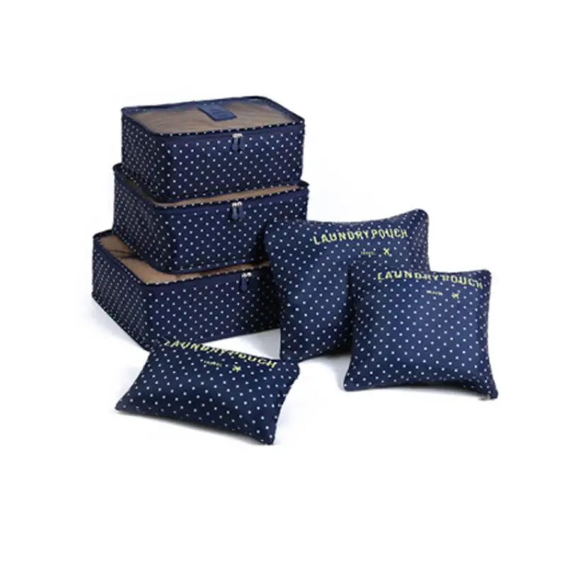 6pcs Travel Storage Bag - Printed