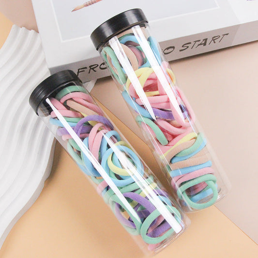 Basic Elastic Hair Ring Rubber Bands (18 Pcs)