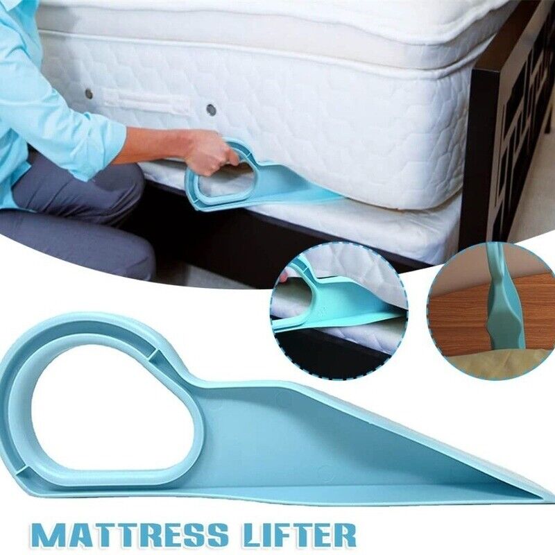 38 Cm Bedsheet Mattress Lifter Stand Tool, 2 in 1 Bedsheet Tucker Tool Bedsheet Mattress Lifter Stand, Bed Lifter Helps Lift and Hold Mattress Wedge Elevator Tool, Bed Making Tool